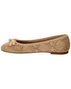 Dior Raffia Ballet Flat