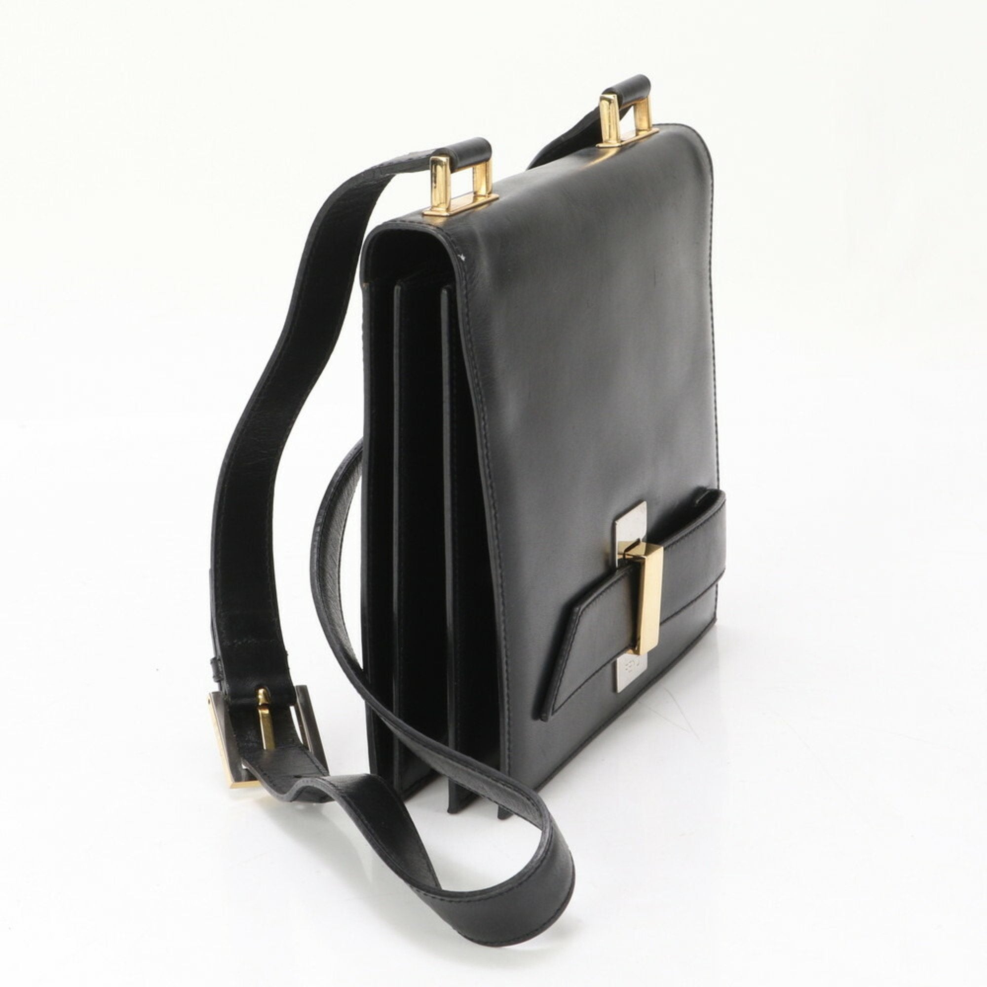 Fendi  Leather Handbag Shoulder Bag Tote Bag ()