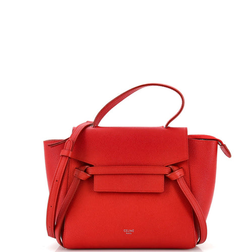 Celine Belt Bag Textured Leather Nano