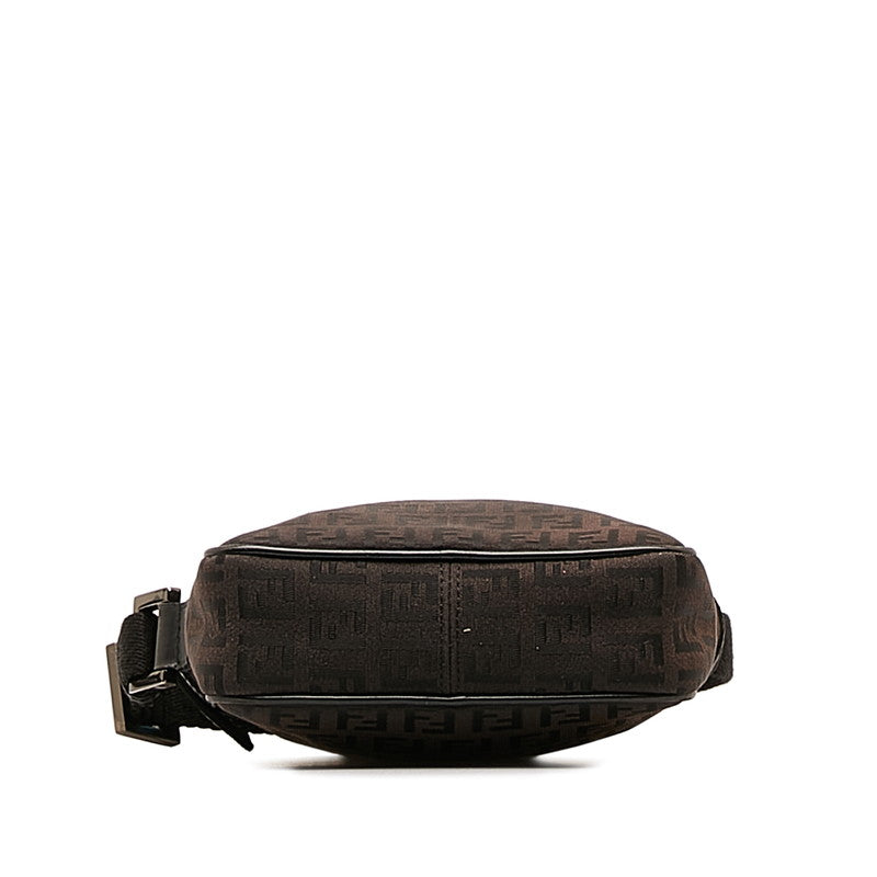 FENDI Crossbody Bag in Leather Black Ladies 8BT098