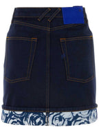 Burberry Japanese Denim Mini Skirt 8080921