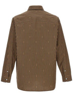 Fendi Long Sleeve Shirt FS1285ARXKF13IZ P24 TOBACCO BROWN
