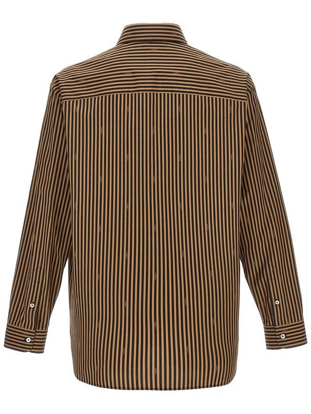 Fendi Long Sleeve Shirt FS1285ARXKF13IZ P24 TOBACCO BROWN