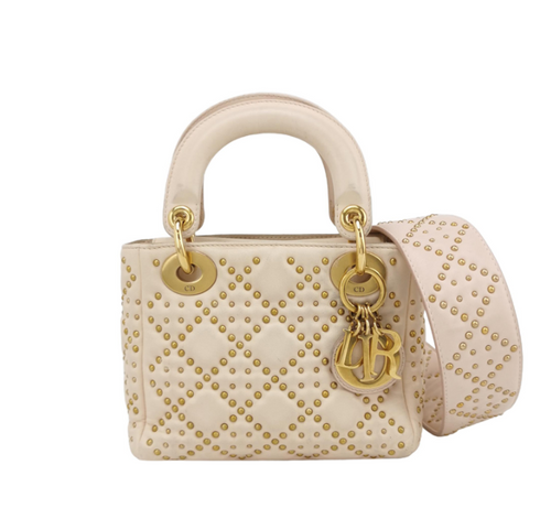 Dior Lady Mini Bag White 250209781055836