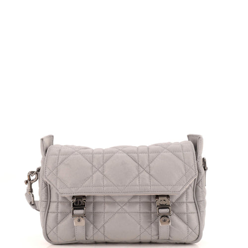 Dior Diorcamp Messenger Bag Padded Macrocannage Quilt Calfskin Small