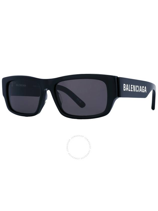 Balenciaga Eyewear Logo Square Sunglasses Black