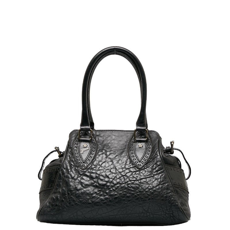Fendi ethnic crocodile handbag bag 8BN157 brown leather ladies Fendi