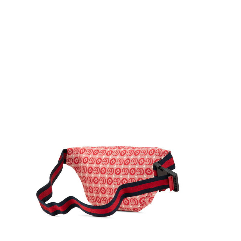 Gucci GG logo Children's Star Canvas Leather Waist Bag