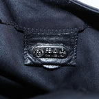 FENDI Mamma Baguette Shoulder Bag Nylon Black80088