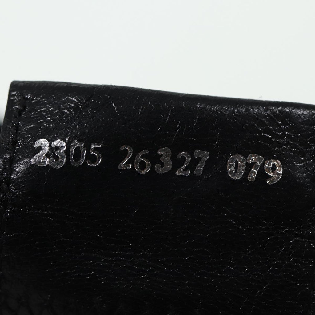 FENDI Mamma Baguette Shoulder Bag Nylon Black80088