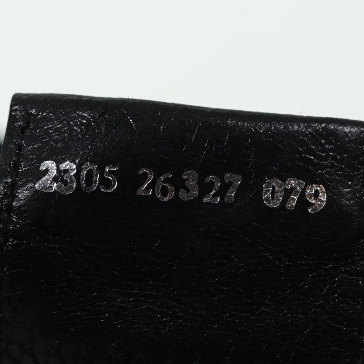 FENDI Mamma Baguette Shoulder Bag Nylon Black80088