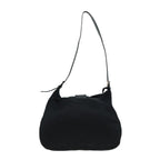 FENDI Mamma Baguette Shoulder Bag Nylon Black80088
