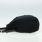FENDI Mamma Baguette Shoulder Bag Nylon Black80088