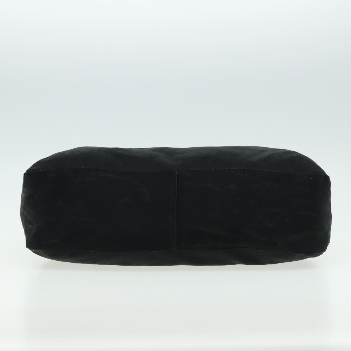 FENDI Mamma Baguette Shoulder Bag Nylon Black80088