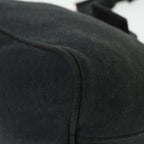 FENDI Mamma Baguette Shoulder Bag Nylon Gray80089