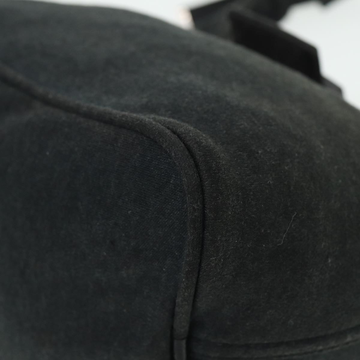 FENDI Mamma Baguette Shoulder Bag Nylon Gray80089