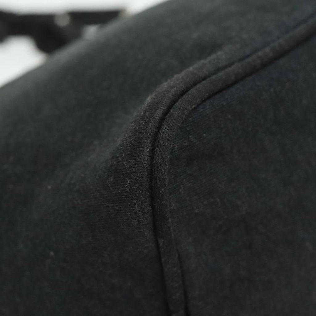 FENDI Mamma Baguette Shoulder Bag Nylon Gray80089