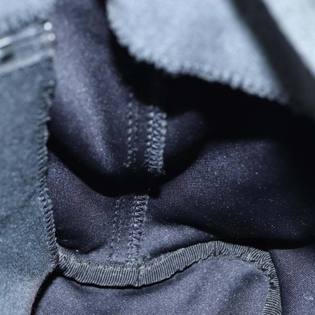 FENDI Mamma Baguette Shoulder Bag Nylon Gray80089