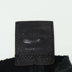 FENDI Mamma Baguette Shoulder Bag Nylon Gray80089