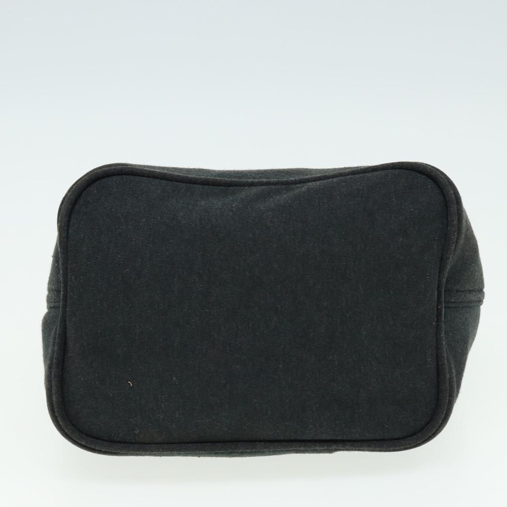 FENDI Mamma Baguette Shoulder Bag Nylon Gray80089