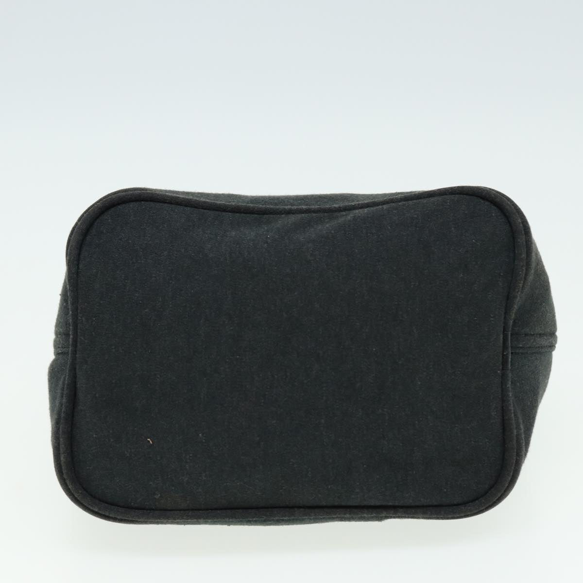 FENDI Mamma Baguette Shoulder Bag Nylon Gray80089