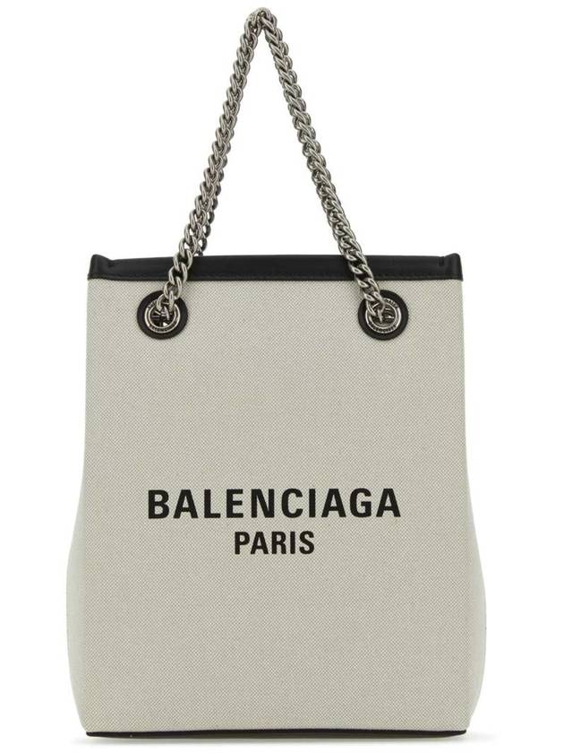 Balenciaga Duty Free Phone Tote Bag White