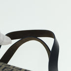 FENDI Zucchino Canvas Boston Bag Navy80243