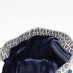 FENDI Zucchino Canvas Hand Bag Navy80244