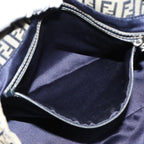 FENDI Zucchino Canvas Hand Bag Navy80244