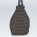 FENDI Zucchino Canvas Hand Bag Navy80244