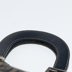 FENDI Zucchino Canvas Hand Bag Navy80244