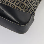 FENDI Zucchino Canvas Tote Bag Navy80245