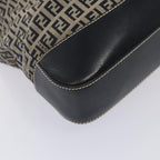 FENDI Zucchino Canvas Tote Bag Navy80245