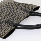 FENDI Zucchino Canvas Tote Bag Navy80245
