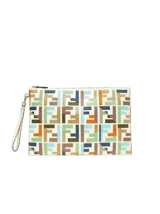 Fendi FF Logo Clutch Bag