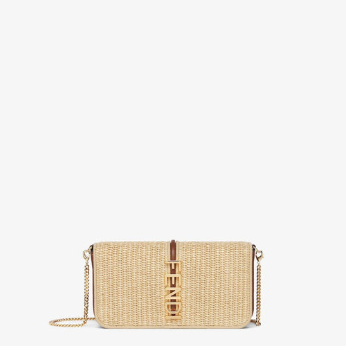 Women's Fendigraphy Wallet On Chain in Alchemy | 8BS076ANWB