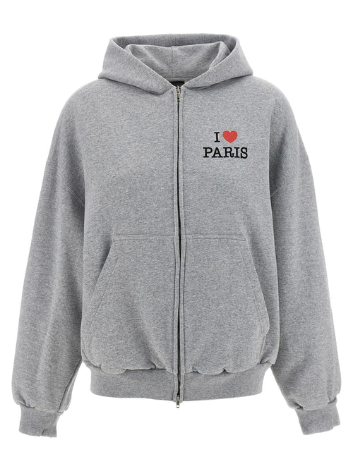Balenciaga Women 'I Love Paris & Balenciaga' Hoodie