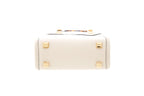 Fendi White Mini Sunshine Shopper Cross-Body