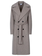 BOTTEGA VENETA Belted Cashmere Jacket for Women - FW24 Collection