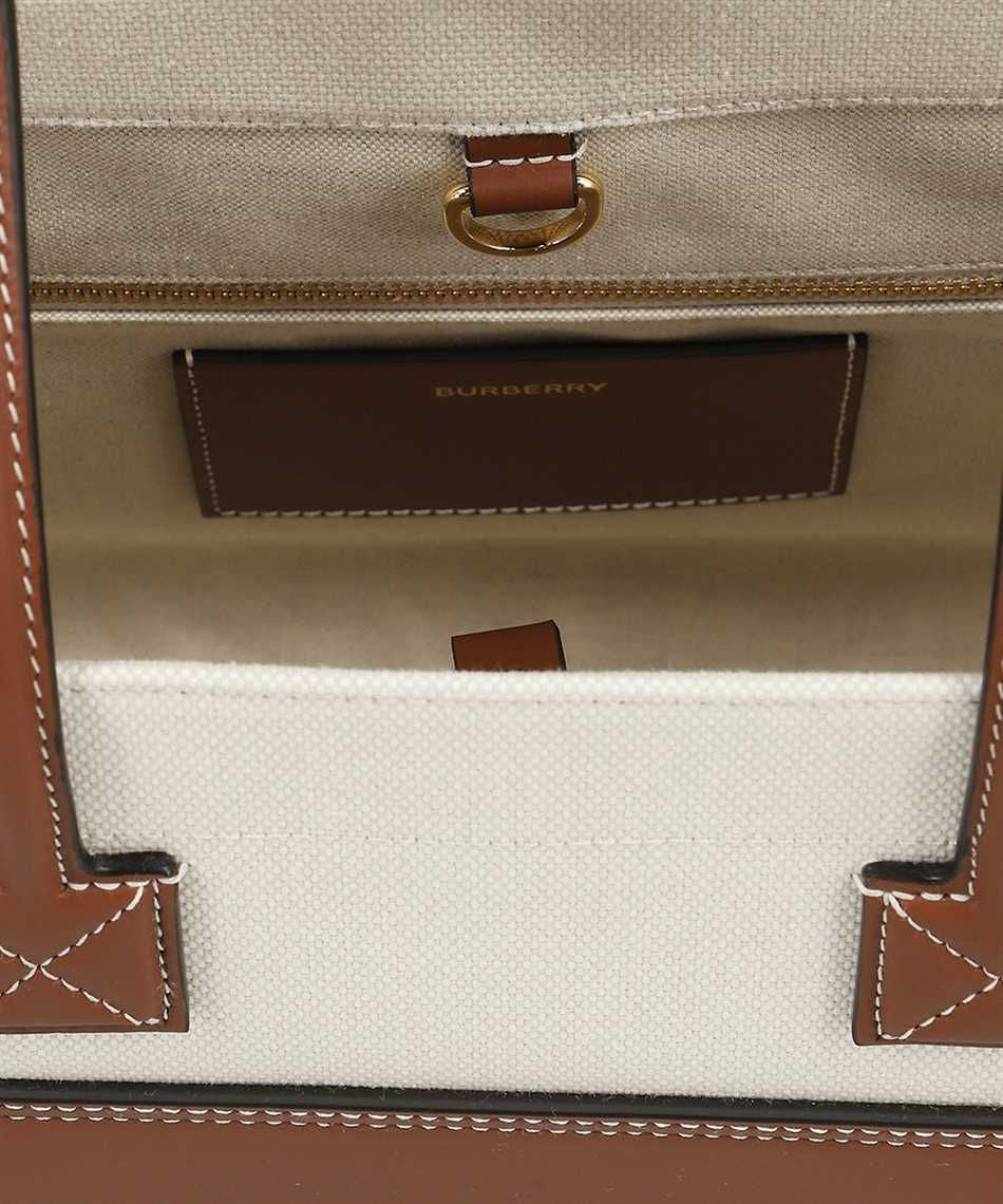 BURBERRY Mini Pocket Detail Tote Handbag