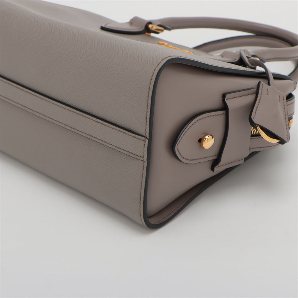 Saint Laurent  Sapphire Leather 2WAY Handbag Gr