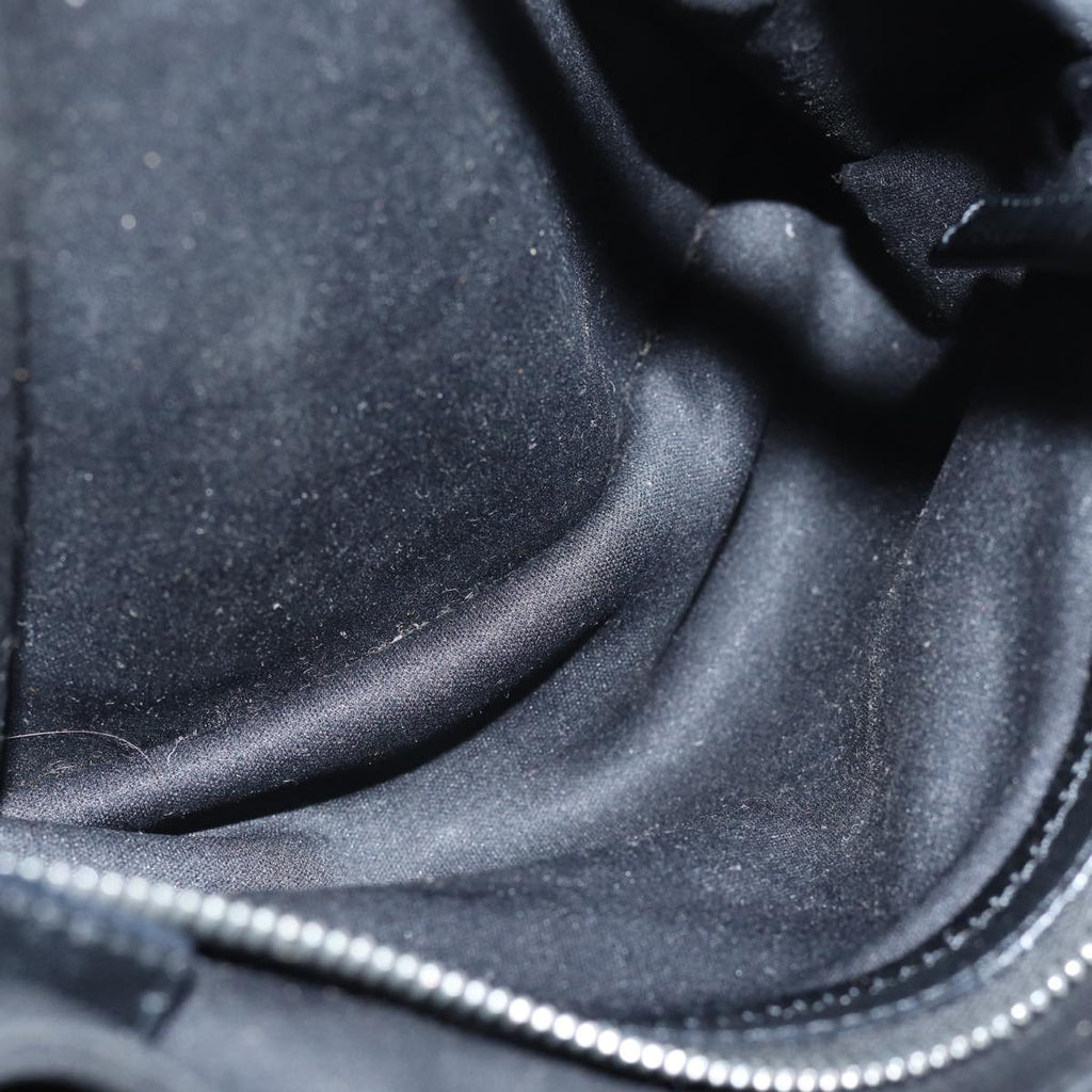 FENDI Mamma Baguette Shoulder Bag Nylon Black80619