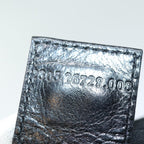 FENDI Mamma Baguette Shoulder Bag Nylon Black80619