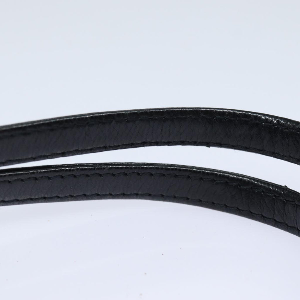 FENDI Mamma Baguette Shoulder Bag Nylon Black80619