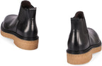 BOTTEGA VENETA Leather Haddock Ankle Boots for Men