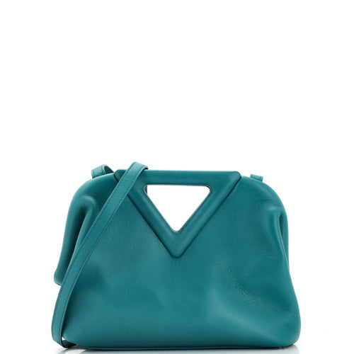 Bottega Veneta Point Shoulder Bag Leather Small