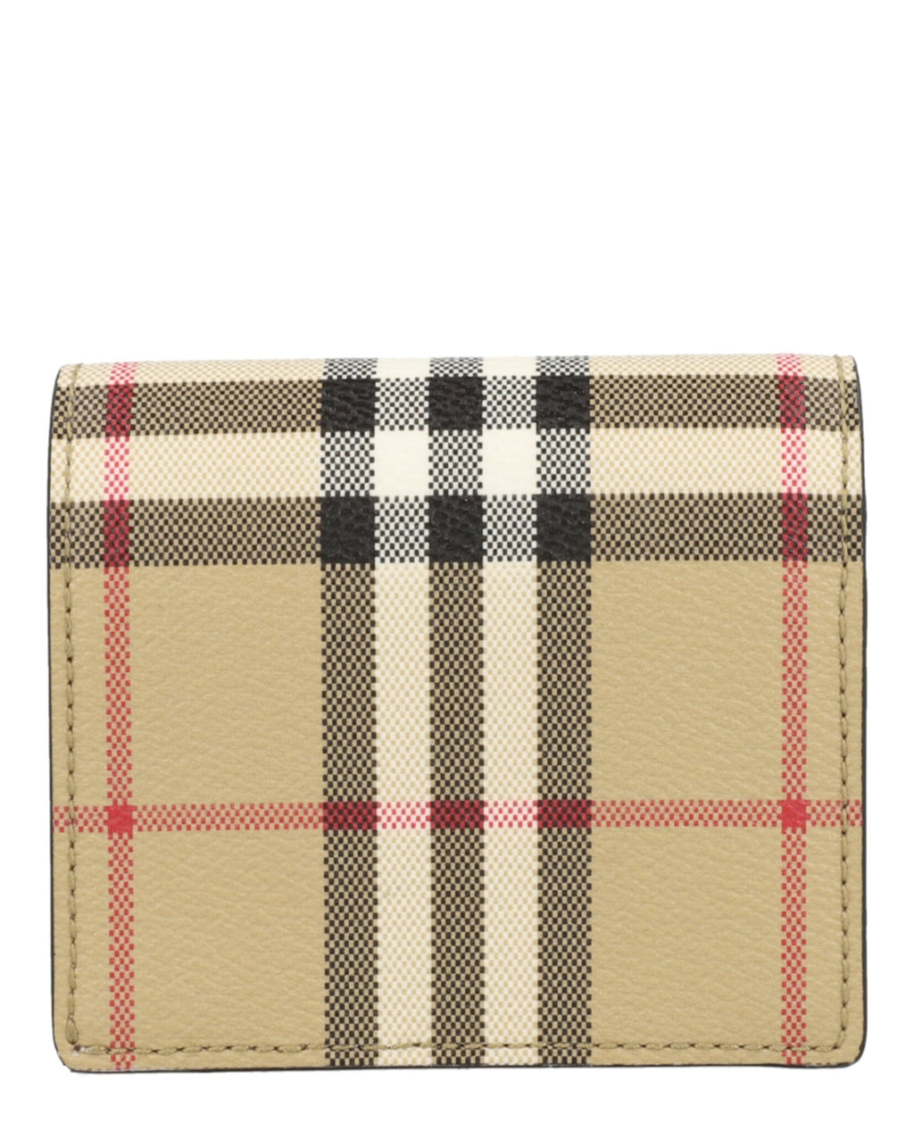 Burberry Womens Small Check Bifold Wallet
