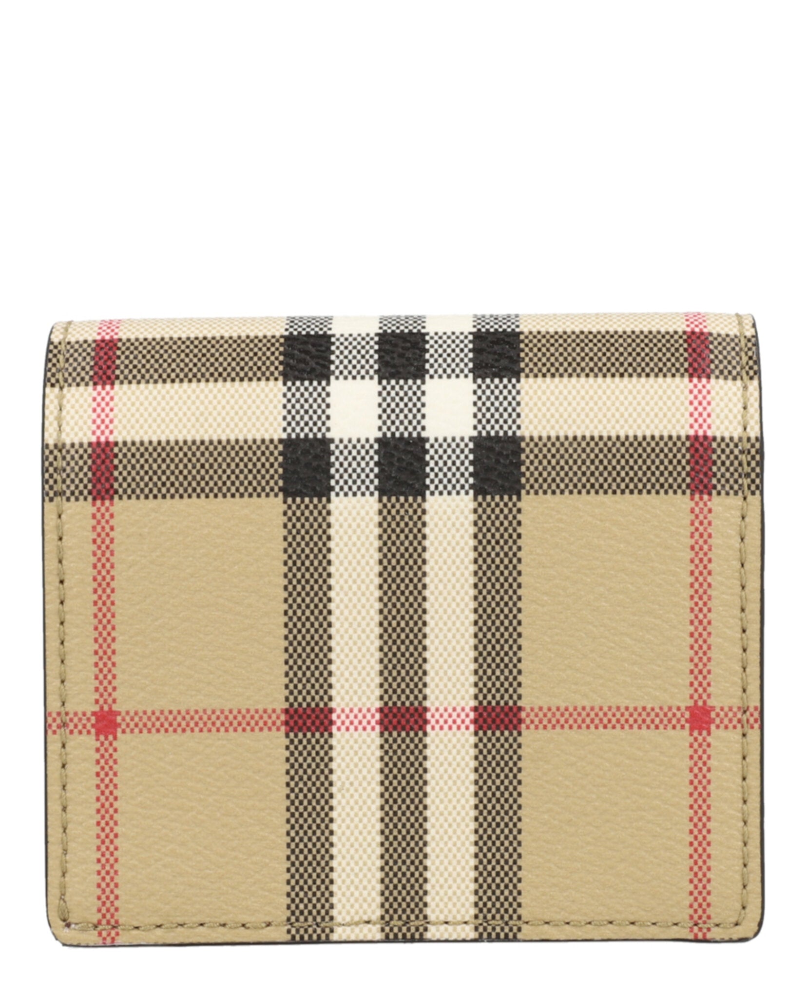 Burberry Womens Small Check Bifold Wallet