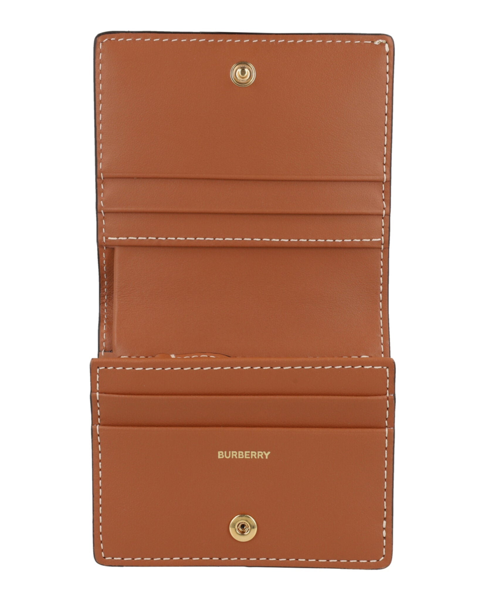 Burberry Womens Small Check Bifold Wallet