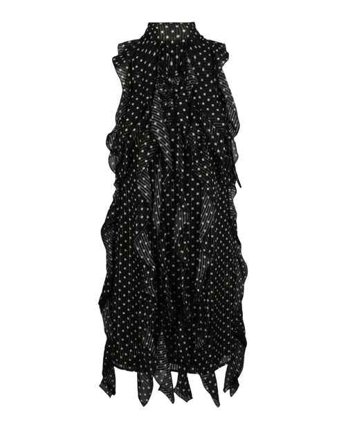 Burberry Womens Cate Polka Dot Dress